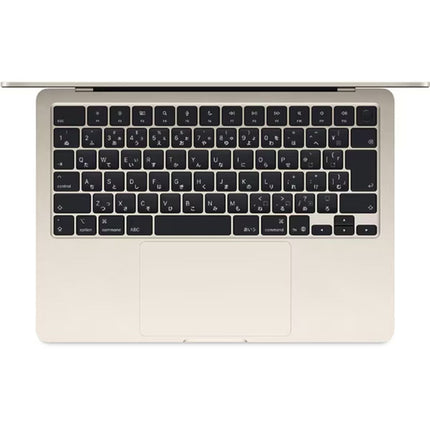 MacBook Air M3 / 13インチ / 2024 / 16GB / 256GB / スターライト / ランク:S / MC8J4J/A / 【中古品管理番号:37474】