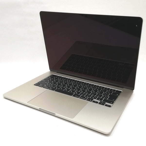 MacBook Air M4 / 15インチ / 2025 / 16GB / 512GB / スターライト / ランク:A / MW1K3J/A / 【中古品管理番号:37508】