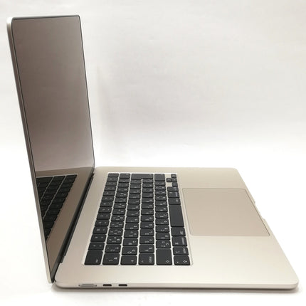 MacBook Air M4 / 15インチ / 2025 / 16GB / 512GB / スターライト / ランク:A / MW1K3J/A / 【中古品管理番号:37508】