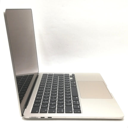 MacBook Air M2 / 13インチ / 2022 / 16GB / 512GB / スターライト / ランク:C / MLY13J/A / 【中古品管理番号:37555】