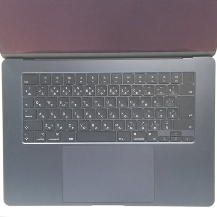 MacBook Air M3 / 15インチ / 2024 / 16GB / 512GB / ミッドナイト / ランク:A / MXD43J/A / 【中古品管理番号:37556】