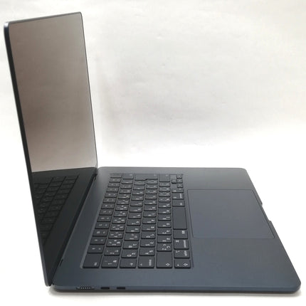 MacBook Air M3 / 15インチ / 2024 / 16GB / 512GB / ミッドナイト / ランク:A / MXD43J/A / 【中古品管理番号:37556】