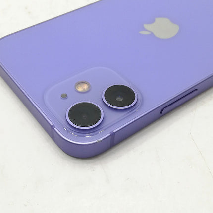 iPhone 12 mini / 2020 / 256GB / パープル / docomo版SIMロック解除品 / ランク:B / MJQE3J/A / A2398 【中古品管理番号:37619】