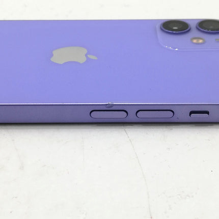 iPhone 12 mini / 2020 / 256GB / パープル / docomo版SIMロック解除品 / ランク:B / MJQE3J/A / A2398 【中古品管理番号:37619】