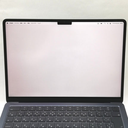 MacBook Air M2 / 13インチ / 2022 / 8GB / 256GB / ミッドナイト / ランク:C / MLY33J/A / 【中古品管理番号:37649】
