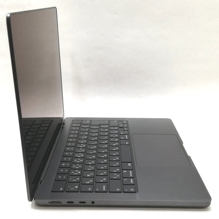 MacBook Pro M3Pro / 14インチ / 2023 / 18GB / 512GB / スペースブラック / ランク:B / MRX33J/A / 【中古品管理番号:37660】