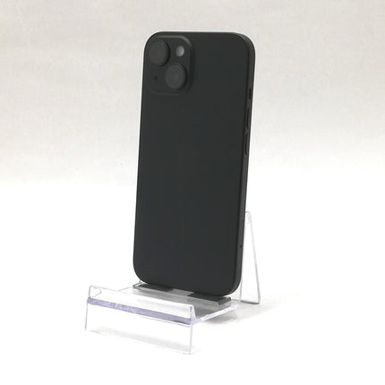 iPhone 15 / 2023 / 128GB / ブラック / 国内版SIMフリー / ランク:B / MTMH3J/A / A3089 【中古品管理番号:37671】