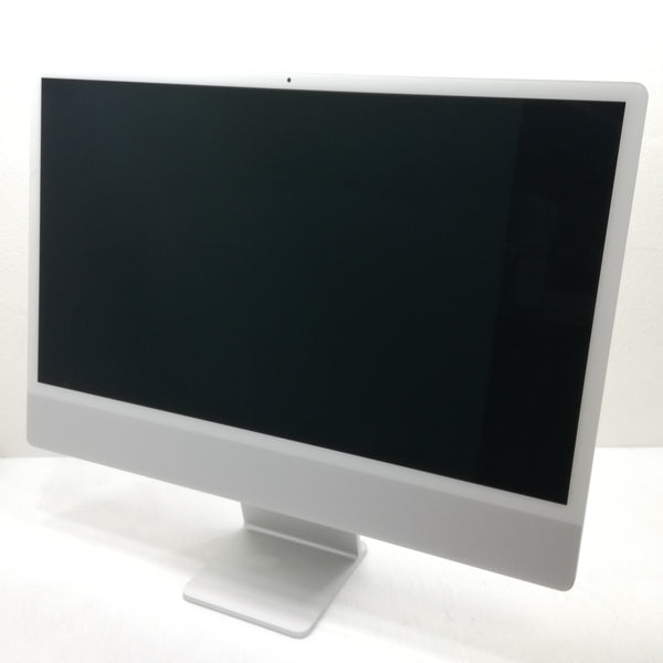 iMac M1 / 24インチ / Mid 2021 / 8GB / 256GB / シルバー / ランク:C / MGPC3J/A / 【中古品管理番号:37682】