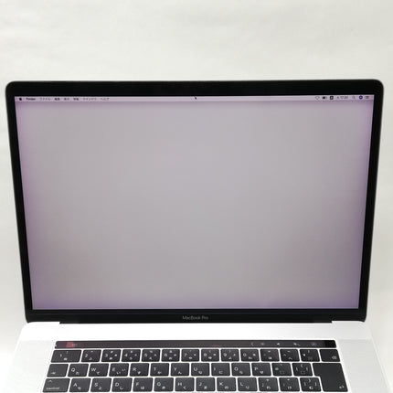 MacBook Pro Touch Bar / 15インチ / 2019 / 32GB / 512GB / シルバー / ランク:C / MV932J/A / 【中古品管理番号:37685】
