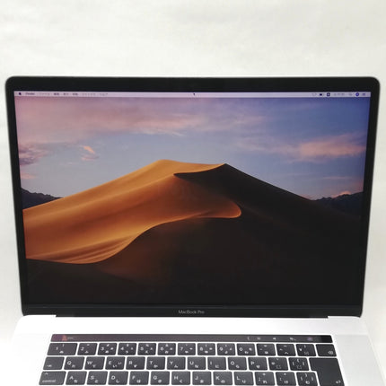 MacBook Pro Touch Bar / 15インチ / 2019 / 32GB / 512GB / シルバー / ランク:C / MV932J/A / 【中古品管理番号:37685】