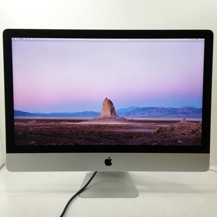 iMac Retina 5K / 27インチ / 2019 / 40GB / 2TB / シルバー / ランク:C / MRR12J/A / 【中古品管理番号:37693】