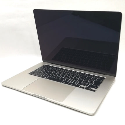 MacBook Air M2 / 15インチ / 2023 / 16GB / 512GB / スターライト / ランク:A / MQKV3J/A / 【中古品管理番号:37700】