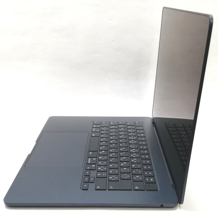 MacBook Air M2 / 15インチ / 2023 / 16GB / 512GB / ミッドナイト / ランク:A / MQKX3J/A / 【中古品管理番号:37730】