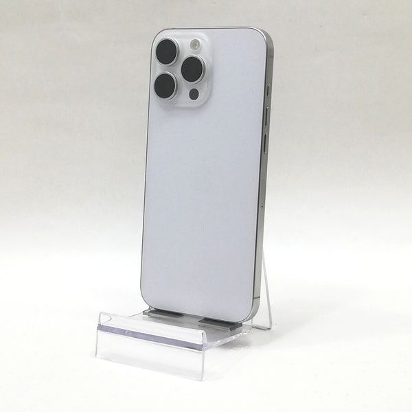 【ブラックフライデーセール】iPhone 16 Pro Max / 2024 / 256GB / ホワイトチタニウム / 国内版SIMフリー / ランク:C / MYWH3J/A / A3295 【中古品管理番号:37749】