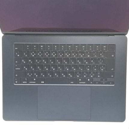 MacBook Air M2 / 15インチ / 2023 / 8GB / 256GB / ミッドナイト / ランク:B / MQKW3J/A / 【中古品管理番号:37769】