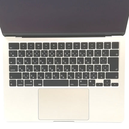 MacBook Air M3 / 13インチ / 2024 / 16GB / 512GB / スターライト / ランク:A / MXCU3J/A / 【中古品管理番号:37782】
