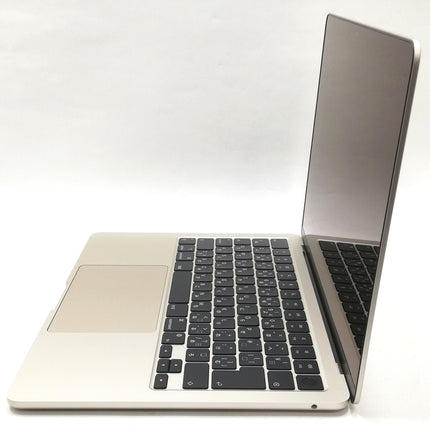 MacBook Air M3 / 13インチ / 2024 / 16GB / 512GB / スターライト / ランク:A / MXCU3J/A / 【中古品管理番号:37782】