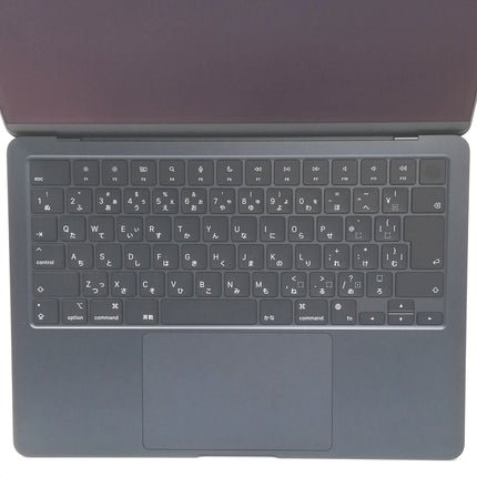 MacBook Air M3 / 13インチ / 2024 / 16GB / 256GB / ミッドナイト / ランク:A / MC8K4J/A / 【中古品管理番号:37786】
