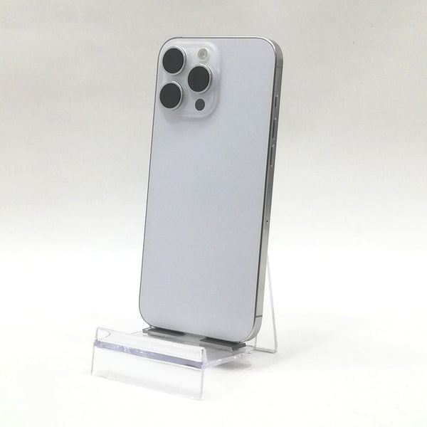 【プレミアムホリデーセール】iPhone 16 Pro Max / 2024 / 256GB / ホワイトチタニウム / 国内版SIMフリー / ランク:A / MYWH3J/A / A3295 【中古品管理番号:37806】