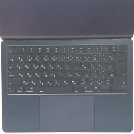 MacBook Air M2 / 13インチ / 2022 / 8GB / 256GB / ミッドナイト / ランク:C / MLY33J/A / 【中古品管理番号:37890】
