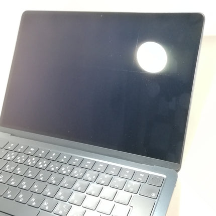 MacBook Air M2 / 13インチ / 2022 / 8GB / 256GB / ミッドナイト / ランク:C / MLY33J/A / 【中古品管理番号:37890】