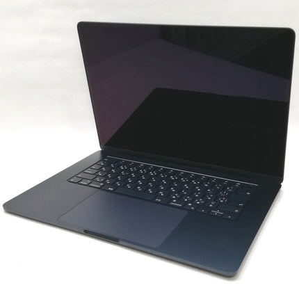 MacBook Air M3 / 15インチ / 2024 / 16GB / 256GB / ミッドナイト / ランク:A / MC9G4J/A / 【中古品管理番号:37893】