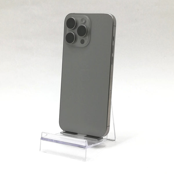 【ブラックフライデーセール】iPhone 15 Pro Max / 2023 / 1TB / ナチュラルチタニウム / 国内版SIMフリー / ランク:A / MU713J/A / A3105 【中古品管理番号:37903】