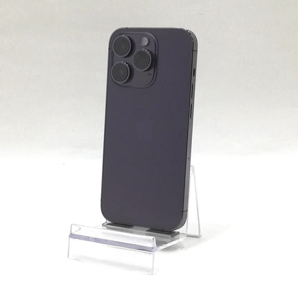iPhone 14 Pro / 2022 / 128GB / ディープパープル / docomo版SIMフリー / ランク:B / MQ0F3J/A / A2889 【中古品管理番号:37912】