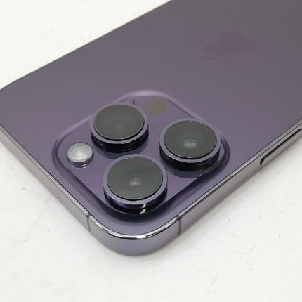 iPhone 14 Pro / 2022 / 128GB / ディープパープル / docomo版SIMフリー / ランク:B / MQ0F3J/A / A2889 【中古品管理番号:37912】