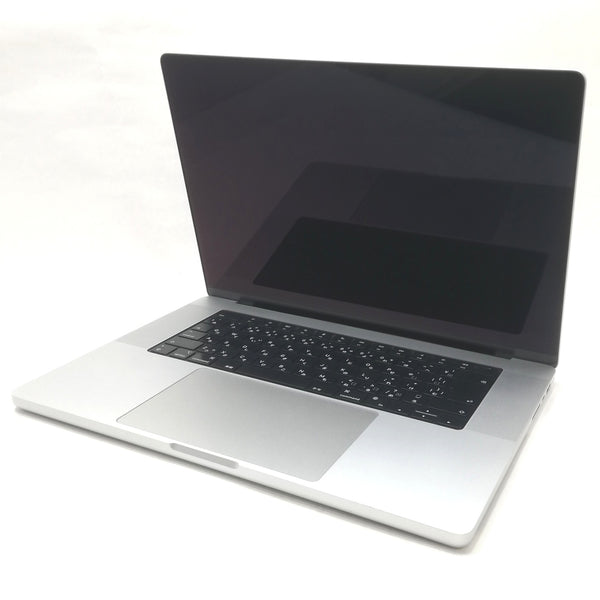 MacBook Pro M1 Pro / 16インチ / 2021 / 32GB / 512GB / シルバー / ランク:C / MK1E3J/A / 【中古品管理番号:37936】