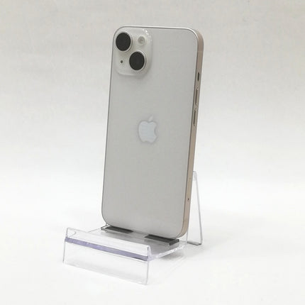 iPhone 14 / 2022 / 128GB / スターライト / 国内版SIMフリー / ランク:A / MPUQ3J/A / A2881 【中古品管理番号:37969】