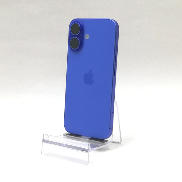 【ブラックフライデーセール】iPhone 16 / 2024 / 128GB / ウルトラマリン / 国内版SIMフリー / ランク:A / MYDU3J/A / A3286 【中古品管理番号:37992】