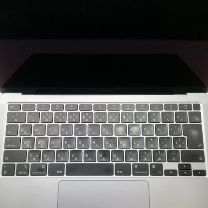 MacBook Air M1 / 13インチ / Mid2020 / 8GB / 256GB / スペースグレイ / ランク:D / MGN63J/A / 【中古品管理番号:37995】