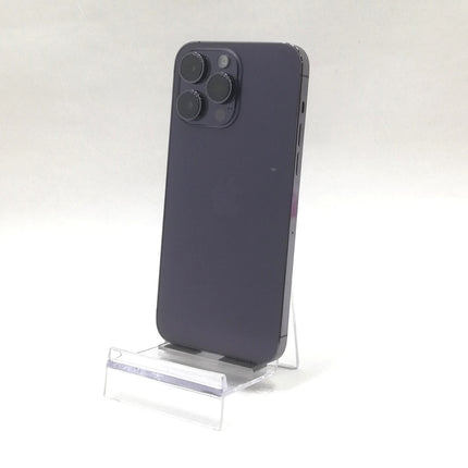 【プレミアムホリデーセール】iPhone 14 Pro Max / 2022 / 256GB / ディープパープル / docomo版SIMフリー / ランク:C / MQ9E3J/A / A2893 【中古品管理番号:38032】