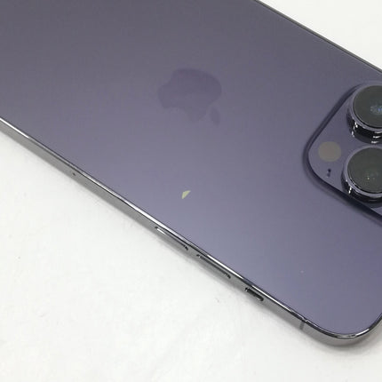 【プレミアムホリデーセール】iPhone 14 Pro Max / 2022 / 256GB / ディープパープル / docomo版SIMフリー / ランク:C / MQ9E3J/A / A2893 【中古品管理番号:38032】