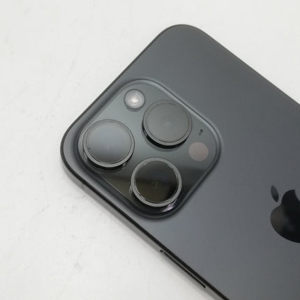 【プレミアムホリデーセール】iPhone 15 Pro / 2023 / 128GB / ブラックチタニウム / 国内版SIMフリー / ランク:C / MTU73J/A / A3101 【中古品管理番号:38057】