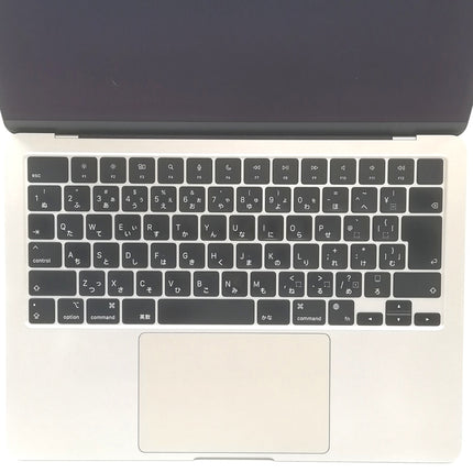 MacBook Air M2 / 13インチ / 2022 / 8GB / 512GB / スターライト / ランク:C / MLY23J/A / 【中古品管理番号:38069】