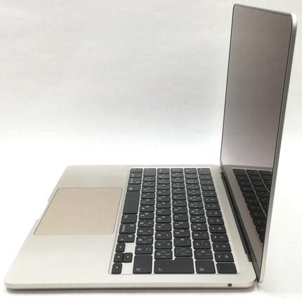 MacBook Air M2 / 13インチ / 2022 / 8GB / 512GB / スターライト / ランク:C / MLY23J/A / 【中古品管理番号:38069】