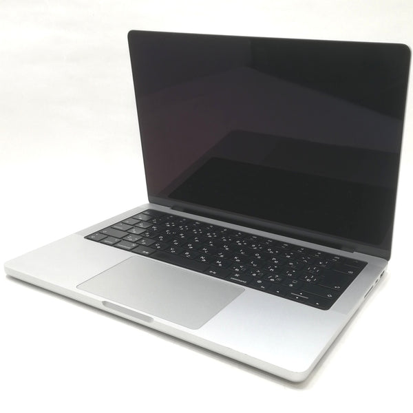MacBook Pro M1 Pro / 14インチ / 2021 / 16GB / 512GB / シルバー / ランク:C / MKGR3J/A / 【中古品管理番号:38071】