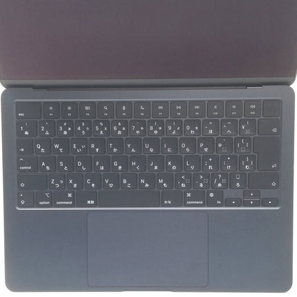 MacBook Air M2 / 13インチ / 2022 / 8GB / 512GB / ミッドナイト / ランク:B / MLY43J/A / 【中古品管理番号:38185】