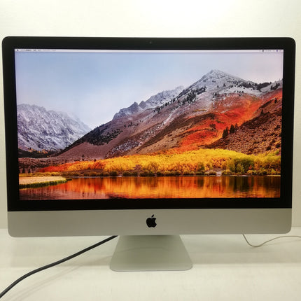 iMac Retina 5K / 27インチ / 2017 / 40GB / 512GB / シルバー / ランク:C / MNE92J/A / 【中古品管理番号:38193】