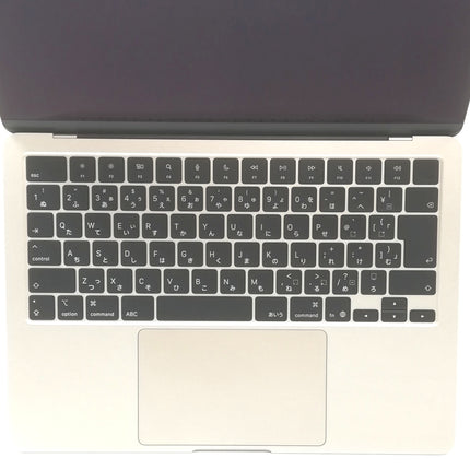 MacBook Air M4 / 13インチ / 2025 / 16GB / 256GB / スターライト / ランク:A / MW0Y3J/A / 【中古品管理番号:38231】