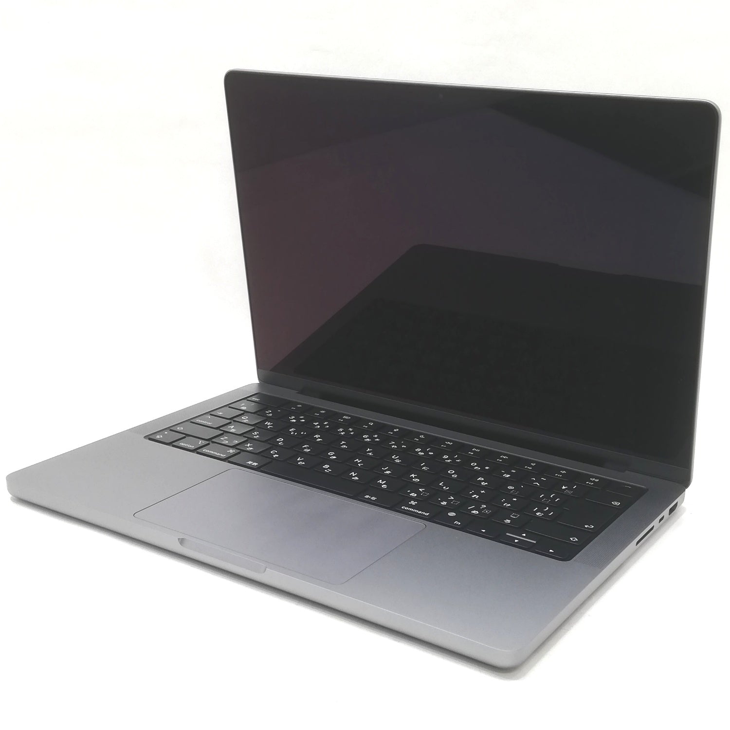 MacBook Pro M1 Pro / 14インチ / 2021 / 16GB / 512GB / スペースグレイ / ランク:B / MKGP3J/A / 【中古品管理番号:38273】