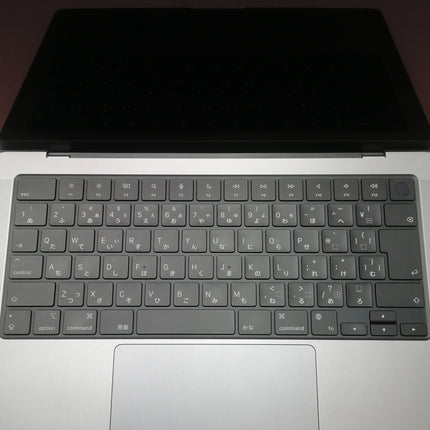 MacBook Pro M1 Pro / 14インチ / 2021 / 16GB / 512GB / スペースグレイ / ランク:B / MKGP3J/A / 【中古品管理番号:38273】