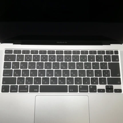 MacBook Air M1 / 13インチ / Mid2020 / 8GB / 256GB / シルバー / ランク:B / MGN93J/A / 【中古品管理番号:38314】