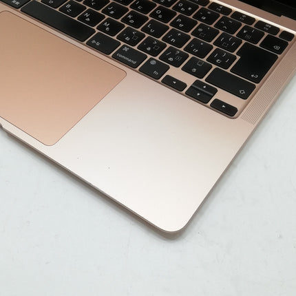 MacBook Air M1 / 13インチ / Mid2020 / 8GB / 256GB / ゴールド / ランク:C / MGND3J/A / 【中古品管理番号:38319】