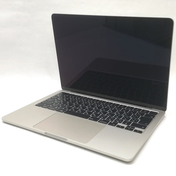 MacBook Air M2 / 13インチ / 2022 / 8GB / 512GB / スターライト / ランク:A / MLY23J/A / 【中古品管理番号:38360】