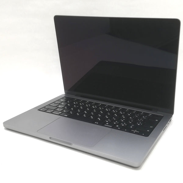 MacBook Pro M1 Pro / 14インチ / 2021 / 16GB / 512GB / スペースグレイ / ランク:B / MKGP3J/A / 【中古品管理番号:38460】