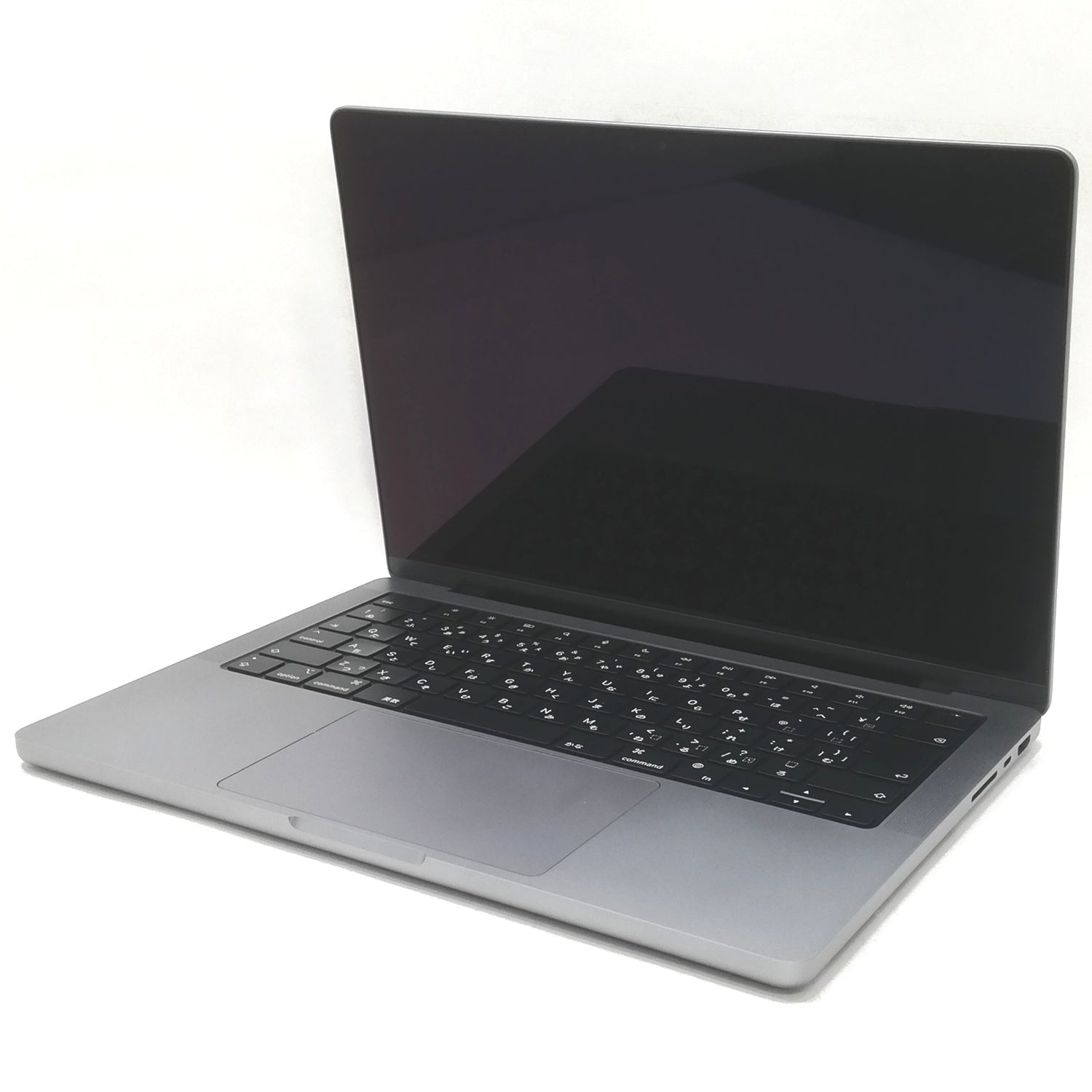 MacBook Pro M1 Pro / 14インチ / 2021 / 16GB / 512GB / スペースグレイ / ランク:C / MKGP3J/A / 【中古品管理番号:38505】