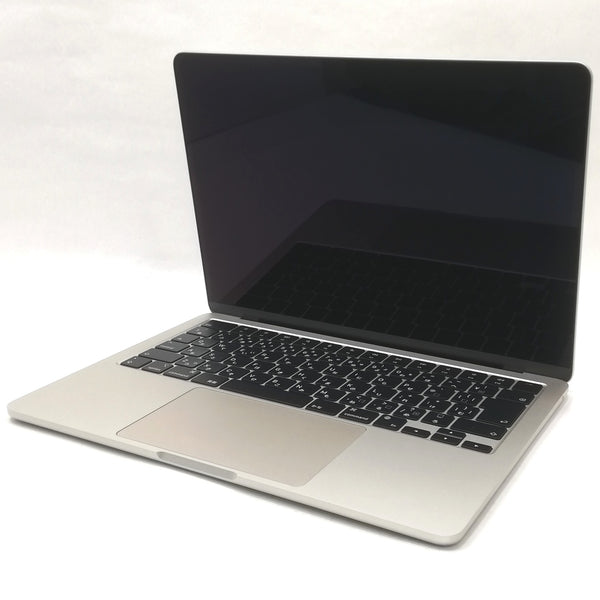 MacBook Air M2 / 13インチ / 2022 / 8GB / 512GB / スターライト / ランク:B / MLY23J/A / 【中古品管理番号:38561】